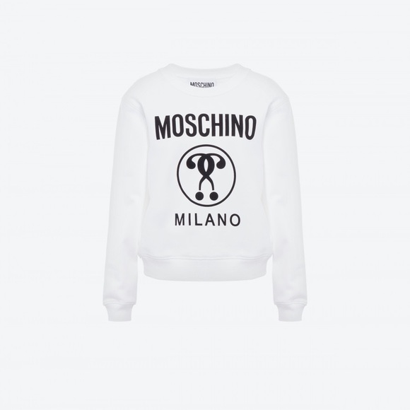WHITE MOSCHINO CREWNECK - Picture 7 of 7